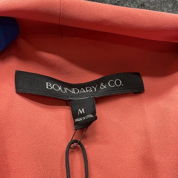 Boundary & Co. Coral Peplum Blazer – NWT – Size M - Picture 6 of 7